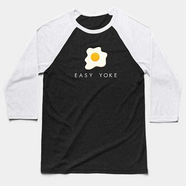 Easy Yoke Christian Premium Baseball T-Shirt by Scriptures Clothing